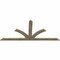 Ekena Millwork Richland Rough Sawn Timber Gable Bracket, Douglas Fir, 108"W x 49"H x 2"D x 6"F, 11/12 Pitch GBW108X49X0206RIC00RDF - alternate 3
